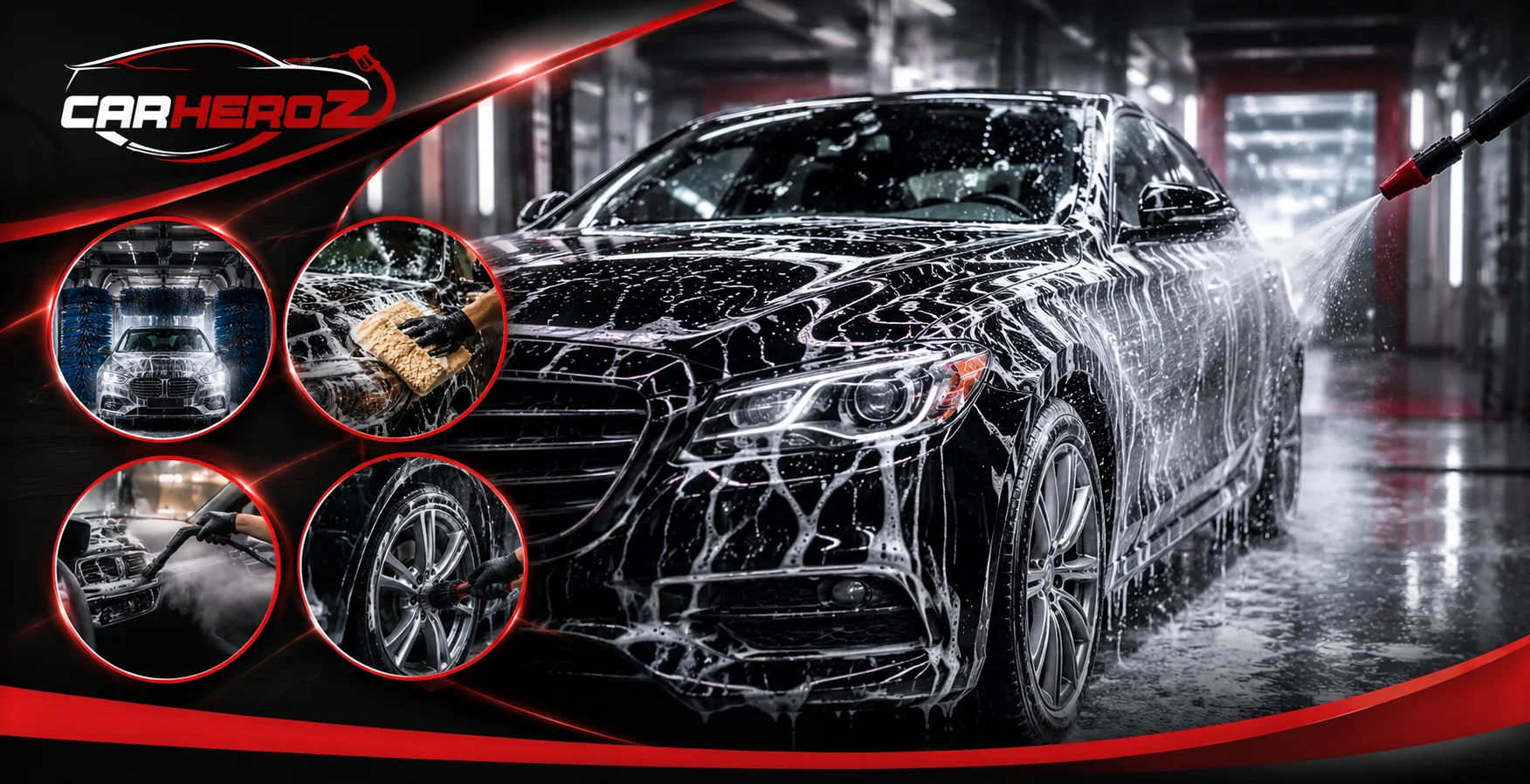 Types of Car Wash Available in Gurgaon