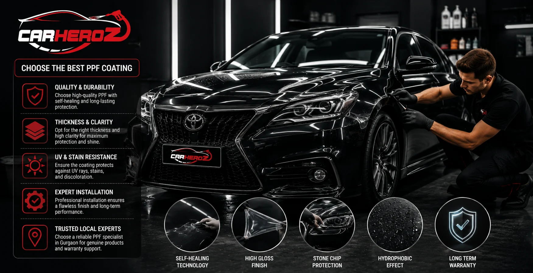 How to Choose the Best PPF Coating in Gurgaon