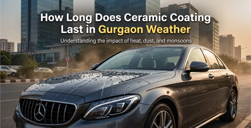 Ceramic Coating Last in Gurgaon Weather